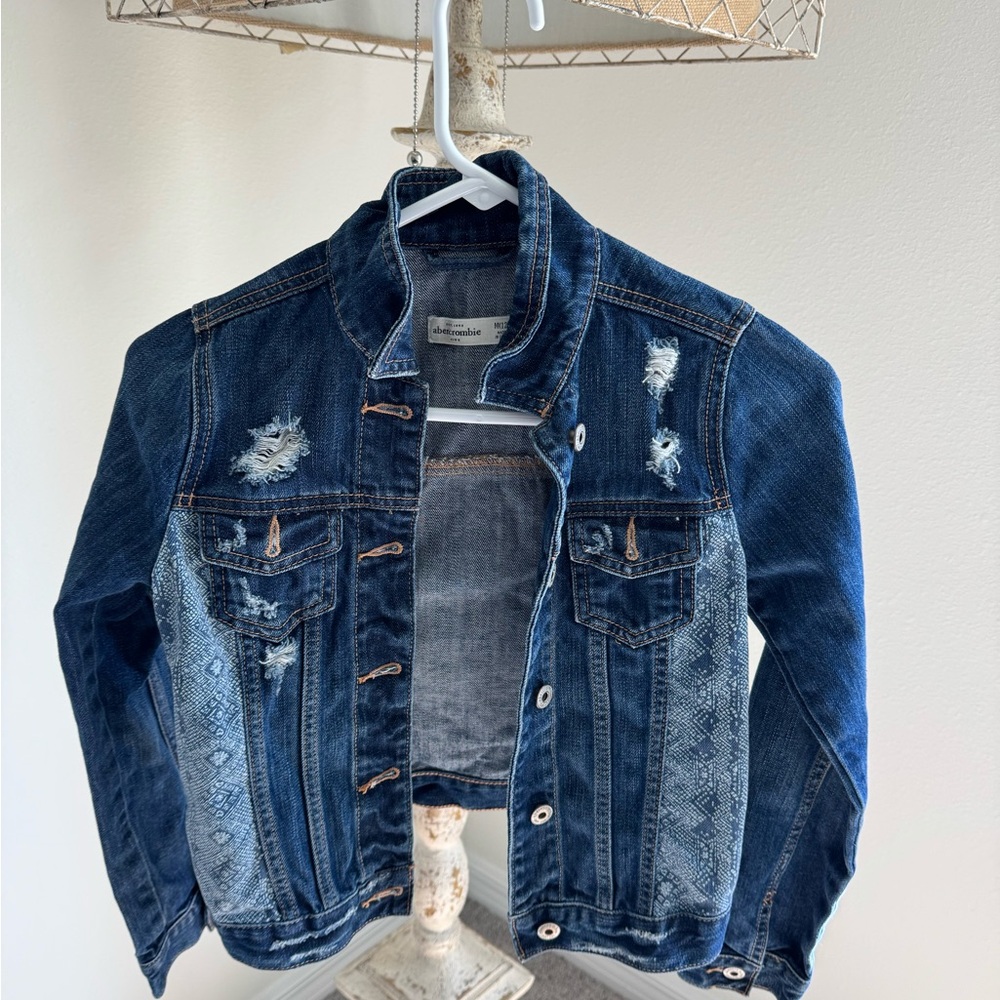 Abercrombie & Fitch Blue Denim Jacket